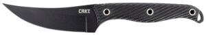 CRKT 2709 Clever Girl 4.60″ Fixed Plain Black Powder Coated SK-5 Steel Blade/ Black G10 Handle Includes Sheath