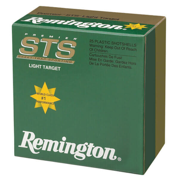Remington Ammunition 20240 Premier STS Target Load 12 Gauge 2.75″ 1 1/8 oz 7.5 Shot 25rd Box