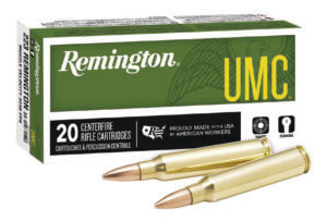 Remington Ammunition 26854 UMC 300 Blackout 150 gr Full Metal Jacket (FMJ) 20rd Box