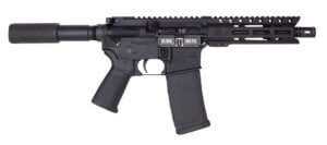 Diamondback DB1912K001 DB15 AR Pistol Carbine Length 5.56x45mm NATO 7″ 30+1 Black Buffer Tube Stock