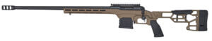 Savage Arms 57694 110 Precision 6.5 PRC 7+1 24″ Matte Black Rec/Barrel Flat Dark Earth Cerakote MDT LSS XL Chassis Polymer Grip