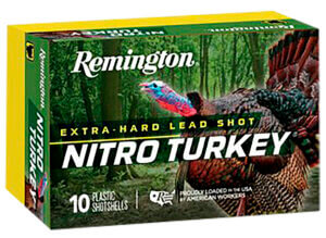 Remington Ammunition 26688 Nitro Turkey Upland 12 Gauge 2.75″ 1 1/2 oz 5 Shot 10rd Box