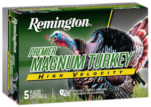 Remington Ammunition 20119 Premier Magnum Turkey High Velocity 20 Gauge 3″ 1 1/8 oz 1300 fps 5 Shot 5rd Box
