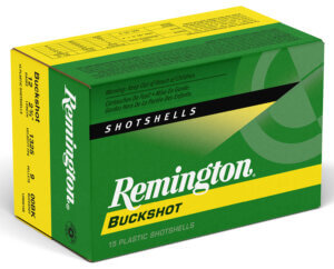 Remington Ammunition 26876 Express Buckshot 12 Gauge 2.75″ 00 Buck Shot 15rd Box