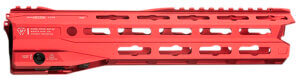 Strike Industries GRIDLOK-LITE-11-RED GridLok Lite with Quick Rail Detach System 11″L 1.57″D M-LOK Red Aluminum for AR-15