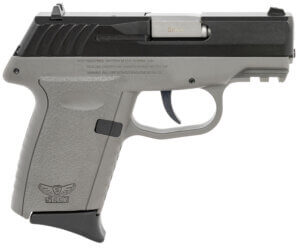 SCCY Industries CPX2CBWTG3 CPX-2 Gen3 9mm Luger Caliber with 3.10″ Barrel  10+1 Capacity  White Finish Picatinny Rail Frame  Serrated Black Nitride Stainless Steel Slide  Polymer Grip & No Manual Thumb Safety