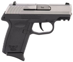 SCCY Industries CPX-2TTBKG3 CPX-2 Gen3 9mm Luger Caliber with 3.10″ Barrel 10+1 Capacity Black Finish Picatinny Rail Frame Serrated Stainless Steel Slide Polymer Grip & No Manual Thumb Safety
