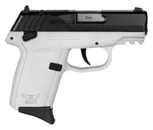 SCCY Industries CPX1CBWTRDRG3 CPX-1 Gen3 RDR 9mm Luger 10+1 3.10″ White Polymer w/Picatinny Rail Serrated Black Nitride SS Slide White Polymer Grip