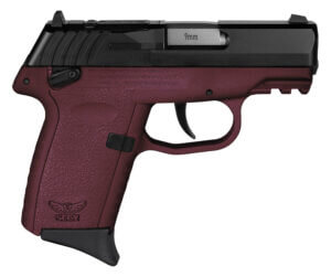 SCCY Industries CPX1CBCRRDRG3 CPX-1 Gen3 RDR 9mm Luger 10+1 3.10″ Crimson Red Polymer w/Picatinny Rail Serrated Black Nitride SS Slide Crimson Red Polymer Grip