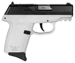 SCCY Industries CPX2CBWTRDRG3 CPX-2 Gen3 RD 9mm Luger 10+1 3.10″ White Polymer w/Picatinny Rail Serrated Black Nitride SS Slide White Polymer Grip