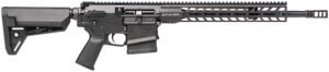 Stag Arms STAG10010142 Stag 10 Marksman 308 Win 18″ 10+1 Black Hard Coat Anodized Rec Black Adjustable Magpul SL-S Stock Black Magpul MOE Grip Left Hand