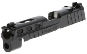HK 51001081 VP9 Optic Ready Slide Black Steel with Tall Sights & Cover for HK VP9