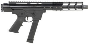 Tactical Superiority SIA-TAC09-085 Tac-9 9mm Luger 8.50″ Black Hard Coat Anodized Rec Picatinny Rail End Cap Black A2 Grip