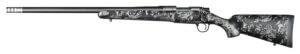 Christensen Arms 8010617600 Ridgeline FFT Full Size 7mm Rem Mag 3+1  22 Stainless Steel Threaded Barrel  Stainless Aluminum Receiver  Black w/Gray Accents Fixed Sporter w/Flash Forged Technology Stock  Left Hand”