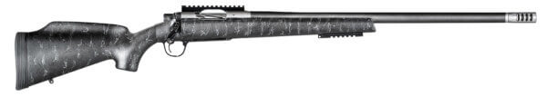 Christensen Arms 8011000301 Traverse 6.5 Creedmoor 4+1 20″ Threaded Barrel Natural Stainless Black with Gray Webbing Stock