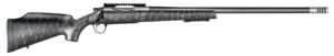 Christensen Arms 8011002100 Traverse 338 Lapua Mag 3+1 27″ Threaded Barrel Natural Stainless Black with Gray Webbing Stock
