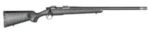 Christensen Arms CA10269H14225 Summit TI 6.5 Creedmoor 4+1 24″ Carbon Fiber/Threaded Barrel Natural Titanium Carbon Fiber Thumbhole Stock
