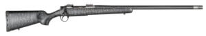 Christensen Arms CA10268215431 Summit TI 300 Win Mag 3+1 26″ Carbon Fiber/Threaded Barrel Natural Titanium Black with Gray Webbing Stock