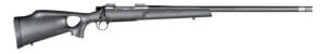 Christensen Arms CA10268215431 Summit TI 300 Win Mag 3+1 26″ Carbon Fiber/Threaded Barrel Natural Titanium Black with Gray Webbing Stock