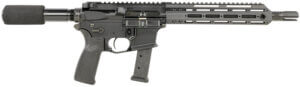 Christensen Arms 8011103302 CA9MM 9mm Luger 7.50″ 21+1 Tungsten Gray Cerakote Black Buffer Tube Stock Polymer Grip