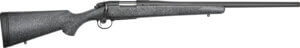 Howa HHS43161 M1500 HS Precision 308 Win 5+1 22 Threaded Barrel  Black Metal Finish  Gray Black Webbed Fixed HS Precision Stock”