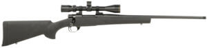 Howa HGP2250G M1500 Gamepro Gen2 22-250 Rem Caliber with 4+1 Capacity  22″ Threaded Barrel  Blued Metal Finish & Green Fixed Hogue Pillar-Bedded Overmolded Stock  Right Hand (Full Size) Includes GamePro 4-12x40mm Scope