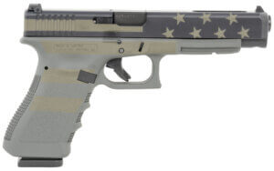 Glock UI2650204OP G26 Gen3 Subcompact 9mm Luger 3.43″ Barrel 10+1 Operator Flag Cerakote Frame & Slide Textured Polymer Grips Safe Action Trigger