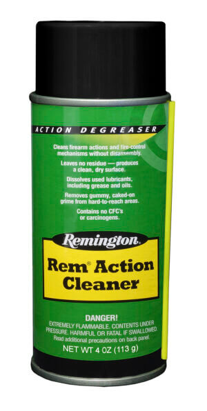 Remington Accessories 19925 Rem Action Cleaner  Removes Dirt/Grease/Oil 4 oz Aerosol