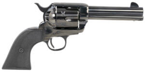Taylors & Company 200103 1873  SAO 45 Colt (LC) Caliber with 4.75 Barrel  6rd Capacity Cylinder  Overall Blued Finish Steel & Black Checkered Grip”