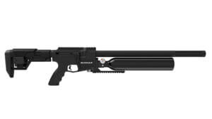 Crosman BP22SAW Marauder Air Rifle PCP 22 10rd Shot Black Black Receiver Turkish Walnut Fixed w/Adj Cheek Rest Stock