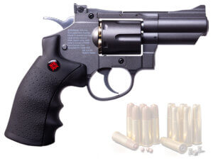 Crosman SNR357 SNR357 Air Pistol CO2 177 6rd BB Black Rubber Grips