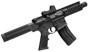 Sig Sauer Airguns AIRMCX177G2BLKSCOPE MCX Air Gen 2 CO2 177 Pellet 18″ 30rd  Black  M-LOK Handgaurd  Flat Trigger  C02 Storage QD Stock  Reduced Angle Grip  1-4x24mm Scope