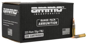 Ammo Inc 223055FMJA200 Signature Personal Defense 223 Rem 55 gr Full Metal Jacket (FMJ) 200rd Box