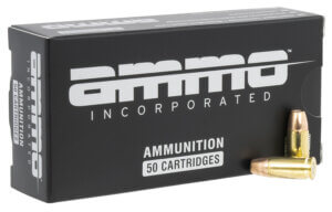 Ammo Inc 9124JHPSRR50 Signature Self Defense 9mm Luger 124 gr Sierra Match Jacket Hollow Point (SMJHP) 50rd Box