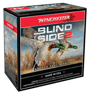 Winchester Ammo XBS12L2 Blind Side 2 12 Gauge 3.50″ 1 5/8 oz 1400 fps 2 Shot 25rd Box