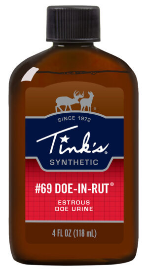 Tinks W5259 #69 Doe-In-Rut Deer Attractant Doe In Estrus Scent 4 oz Squeeze Bottle
