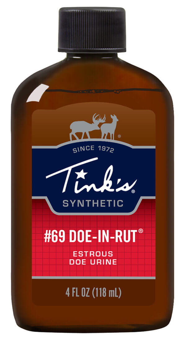 Tinks W5259 #69 Doe-In-Rut Deer Attractant Doe In Estrus Scent 4 oz Squeeze Bottle