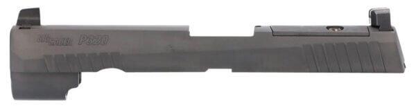 Sig Sauer 8900959 P320 Slide Assembly Made of Stainless Steel with Black Nitron Finish for P320 with 4.7″ Non-threaded Barrel or 5.5″ Threaded Barrel
