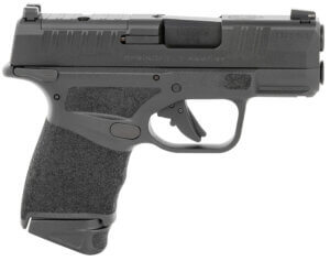 Springfield Armory HC9319BOSPMSLC Hellcat Micro-Compact OSP 9mm Luger 3″ 10+1 Black Polymer Frame Serrated/Optic Cut Slide Manual Safety