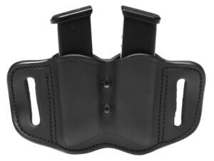 1791 Gunleather MAG11CBRA MAG1.1 Single Mag Holster Classic Brown Leather Belt Slide Compatible w/ Single Stack Ambidextrous