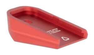 Strike Industries GALBPRED Base Plate Base Plate Compatible w/Glock Except 20/21/26/27/33/39  Red Aluminum