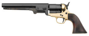 Taylors & Company 550833 1858 Remington Break Open 44 Cal Striker Fire 5.50 6 Shot Blued Walnut Grip”