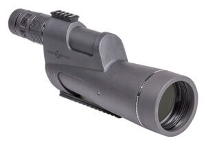 Gunwerks AYRE1002 Revic Acura 27-55x 80mm Black Overmolded Rubber Angled Body Grid w/MOA & MIL Ranging Scale Reticle