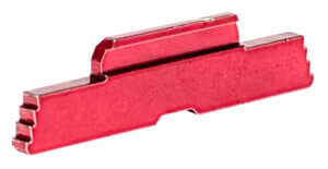 Cross Armory CRG5SLRD Slide Lock Extended Compatible w/Glock Gen1-5/P80 Red Steel