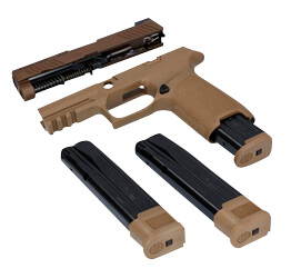 Sig Sauer 8900268 P320 M18 X-Change Kit 9mm Luger Sig 320 Handgun Coyote Tan