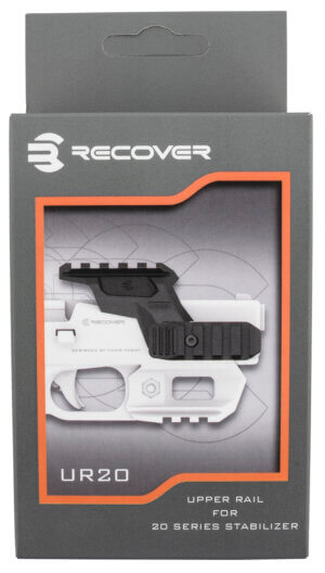 Recover Tactical UR2001 Brace Upper Rail  Black 20/20 Series Stabilizer
