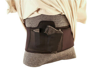 Battenfeld 1082698 Tac Ops Belly Band Holster Moisture Wicking Brown