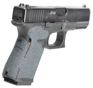 Hogue 17279 Wrapter Adhesive Grip made of Heavy Grit with Black Finish for Glock 19  19 MOS & 44 Gen 5 (No Backstrap)