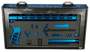Timber Creek Outdoors TCOEKB Enforcer Complete Build Kit Blue Anodized for AR-15