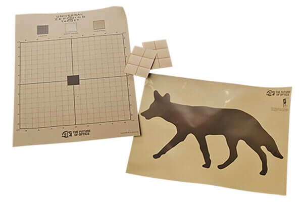 ATN ACMKIRTGCY Thermal Target Kit Coyote Paper 30″ x 24″ Brown Includes 12 Plasters/2 Targets